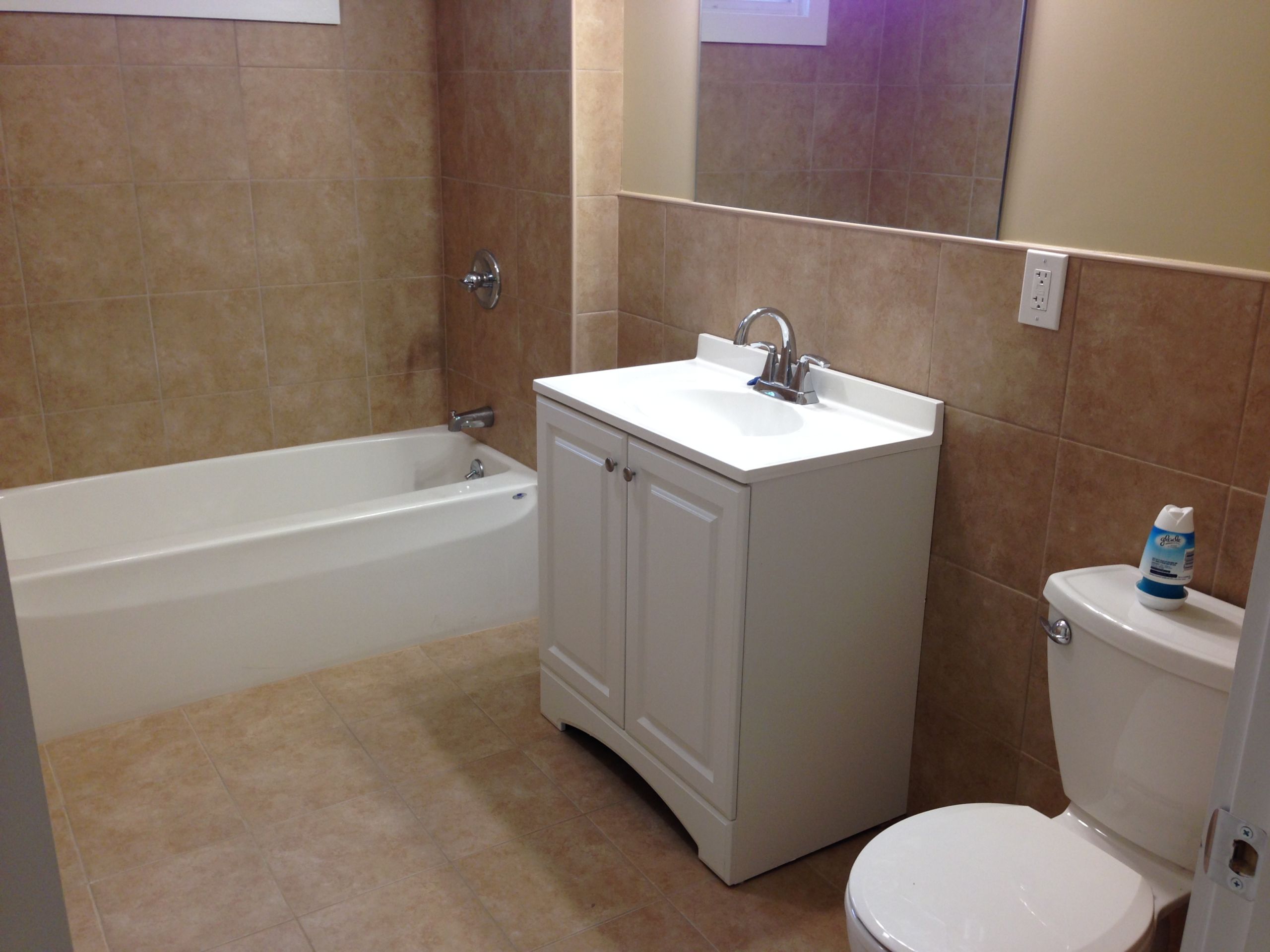 Forest Park Apartments bathroom in Springfield, MA