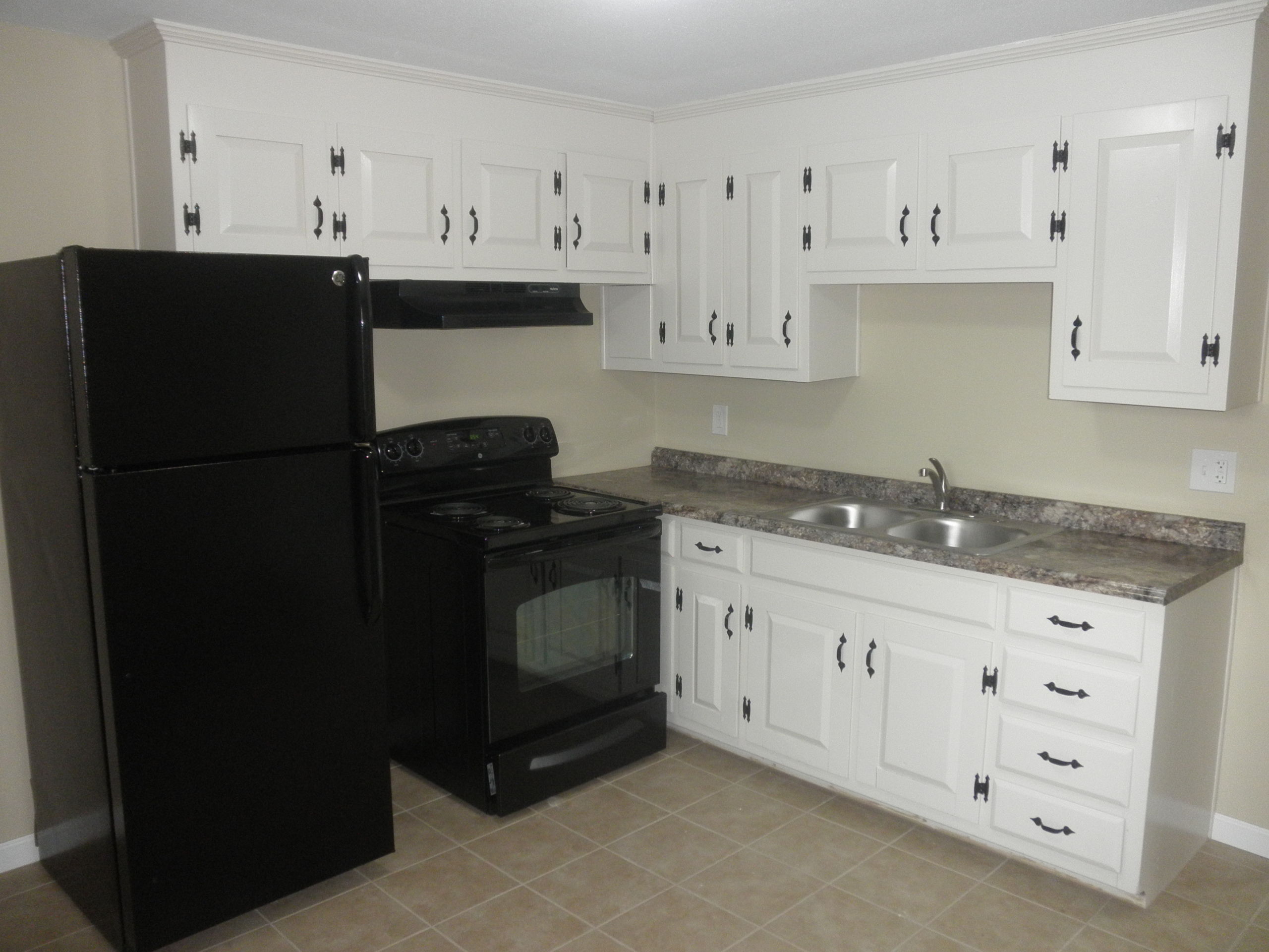 Palmer Garden Style Apartments kitchen in Three Rivers, MA
